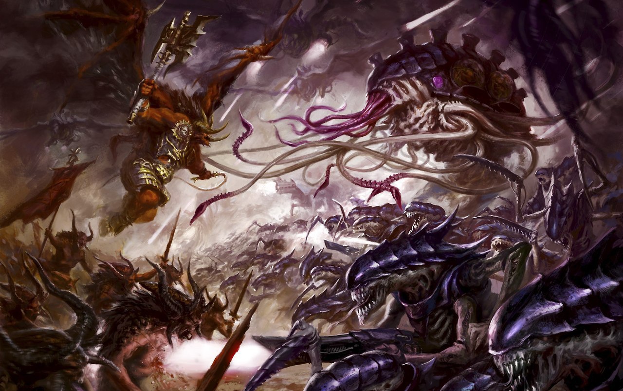 The Tyranic War — Hive Fleet Leviathan descends